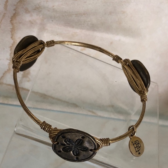 BOURBON and Bowties Sand Dollar Bangle - Picture 4 of 16